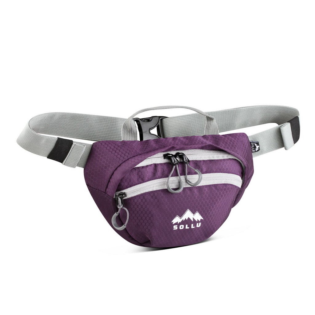Waist Bag – tas waistbag – waistbag waterproof – Sollu Terra Series Purple