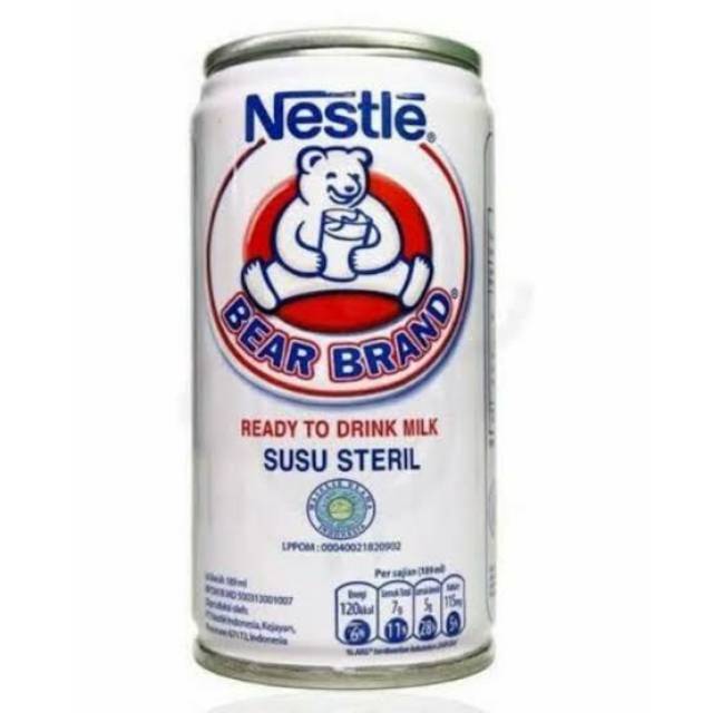 Bear Brand Susu  Steril Susu  Murni Susu  Beruang 