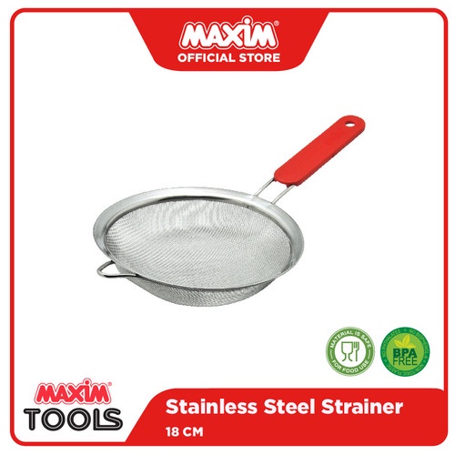 Maxim Tools Professional Mesh Strainer 18cm - Saringan Stainless