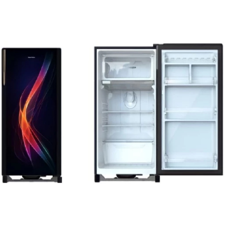 Polytron Kulkas 1 Pintu 160L Belleza Tempered Glass PRA 16PAX 16PAX