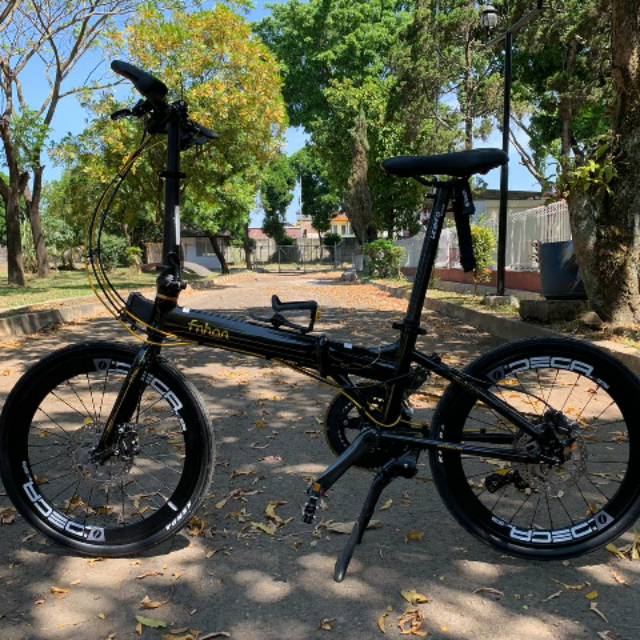 Fnhon Blast Black Gold Tanpa Wheelset