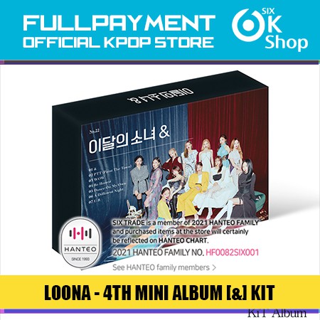 [OFFICIAL K-POP] LOONA - 4TH MINI ALBUM [&amp;] KIT VER