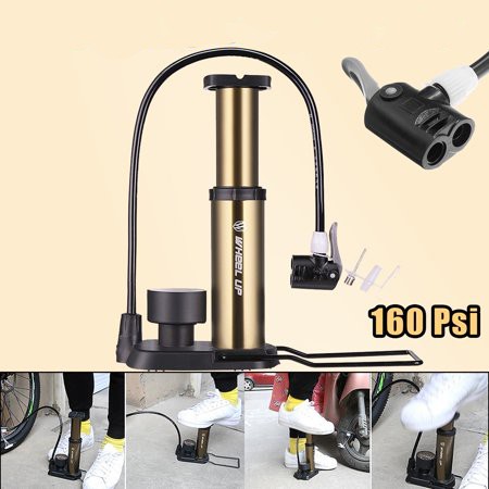 POMPA ANGIN BAN SEPEDA MOTOR BOLA POMPA ANGIN INJAK MINI