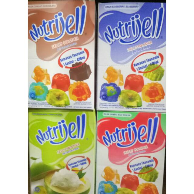 

Nutrijell Jelly Powder varian buah