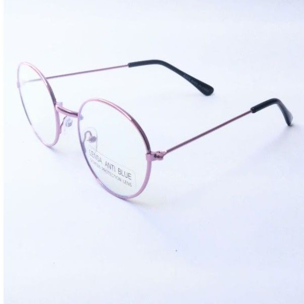kacamata anak antiradiasi komputer oval bahan metal kt249-2
