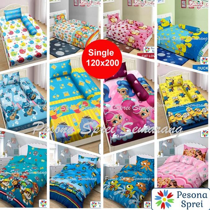 Sprei LADY ROSE  / Sprei LADY ROSE Single Size / Sprei LADYROSE E92M
