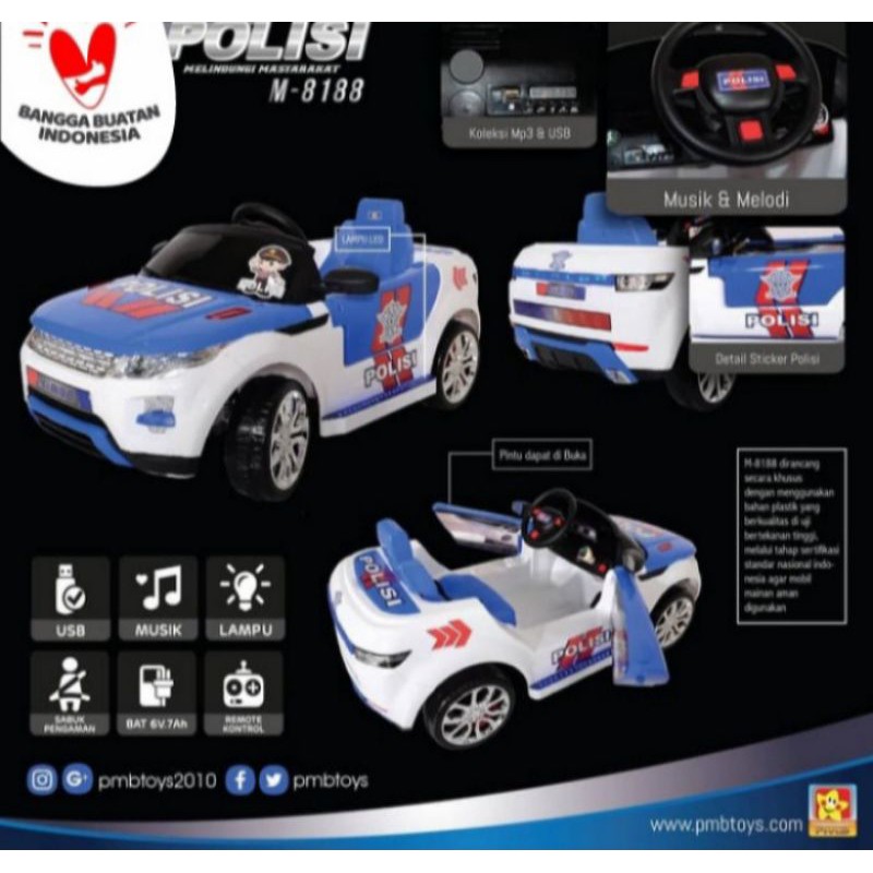 Mobil Aki Anak Polisi M-8188