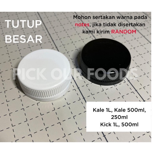 Botol Kale Plastik 500 ml (Round/Bulat) / Botol Kopi SUPER TEBAL  / Botol Kick / Botol Kotak - 44 Gram