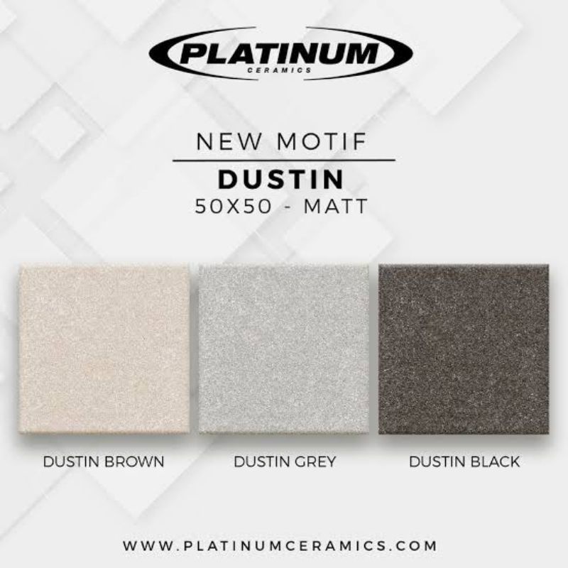 Keramik Lantai Platinum Dustin Series 50x50