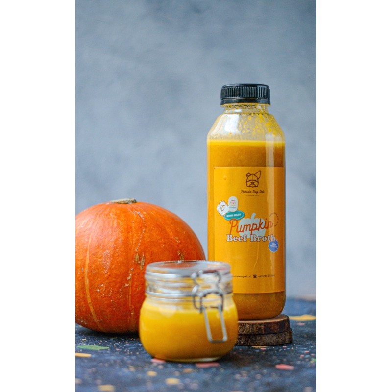 

pumpkin beef broth