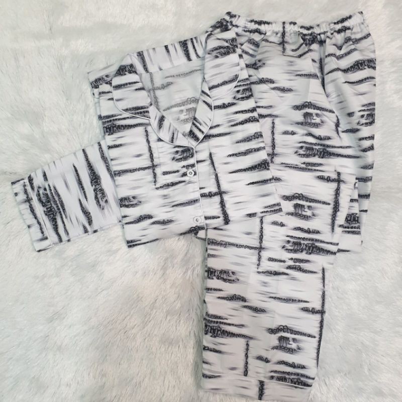 Piyama Dewasa Baju Tidur Baju Panjang Celana Panjang