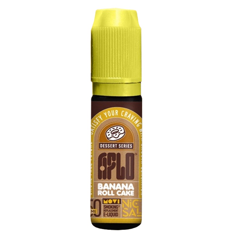 AFLO Banana Roll Cake Salt Nic E-Liquid 15ML   50MG