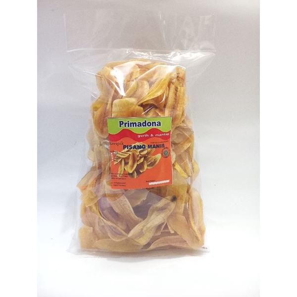 

PRIMADONA SNACK KERIPIK PISANG MANIS 500GRAM