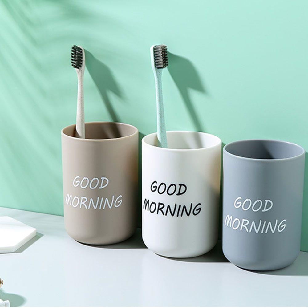 Populer Tempat Sikat Gigi Gelas Kopi Mug Novelty Perlengkapan Rumah Tangga Portable Travel Wajib Pasangan Aksesori Cuci Kamar Mandi Travel Bathroom Pendant Water Cup