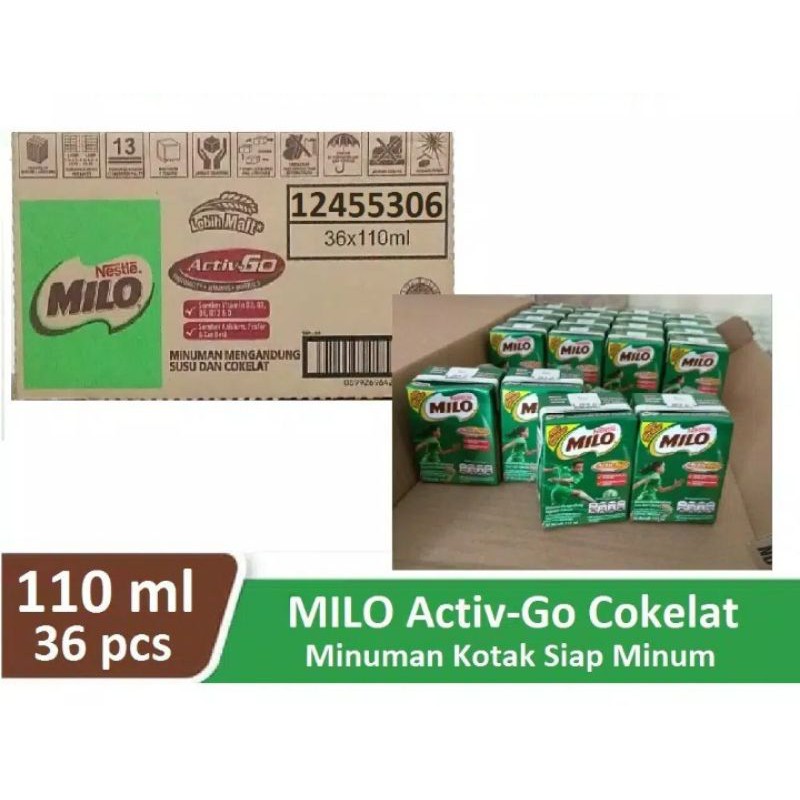 

Milo Susu UHT 115ml 1 Dus || 115ml x 36pcs