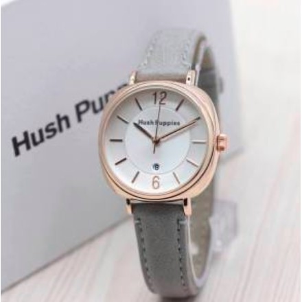 BAJ JAM TANGAN WANITA HUSH PUPPIES SEGI // 8 WARNA // JF023  (BOX HP)