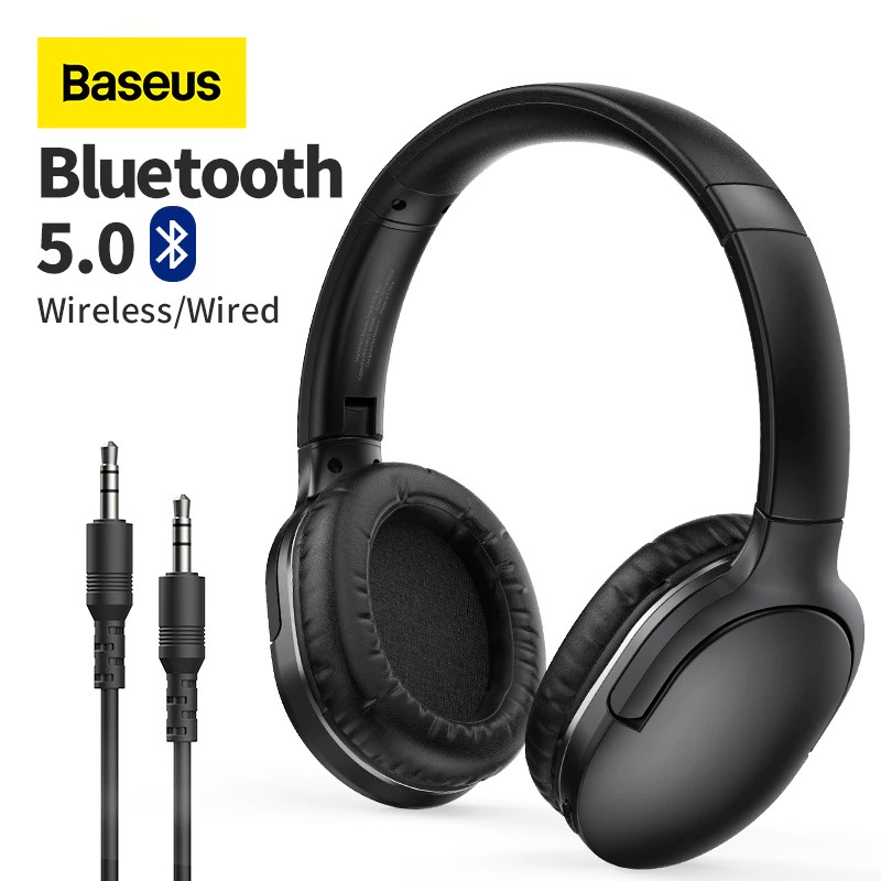 Baseus D02 Pro Wireless Foldable Bluetooth 5.0 Headphone Gaming Headset - WIRELESS HEADSET