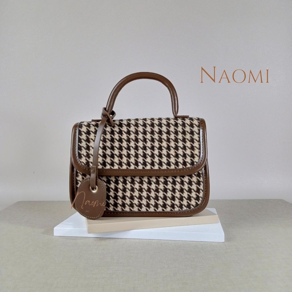 NAOMI - Rebecca Sling Bag Import Tas Selempang Wanita Fashion - Bag Kulit Belundru - Lembut Long Strap - Tas Selempang Premium - tas naomi - naomi bag