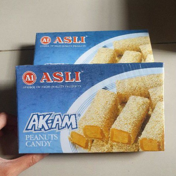 

Kacang Tumbuk Asli A1 AK-AM peanut candy kacang 170gr