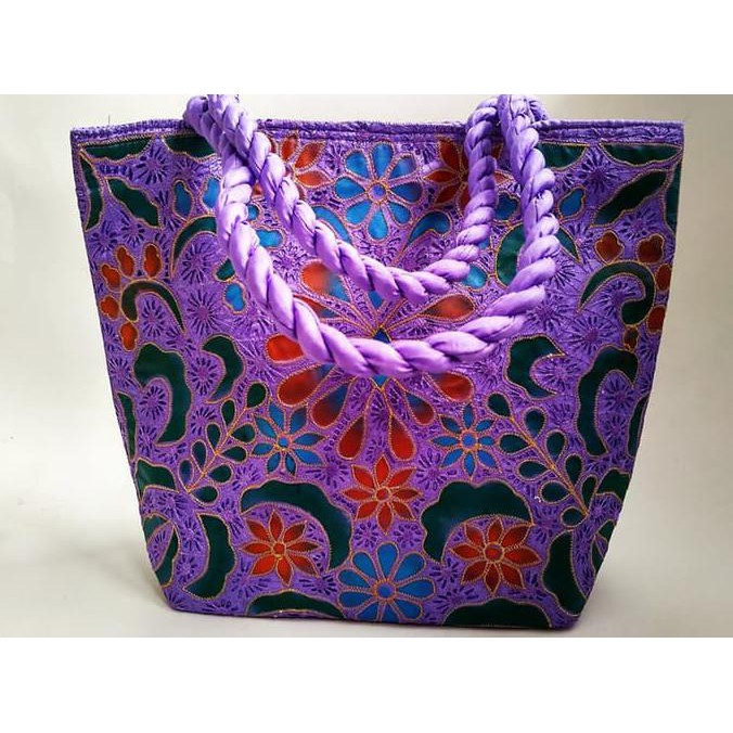 Tas Bordir Tas Bordir Bukittinggi - Ungu Muda Bukittinggi Bordiran