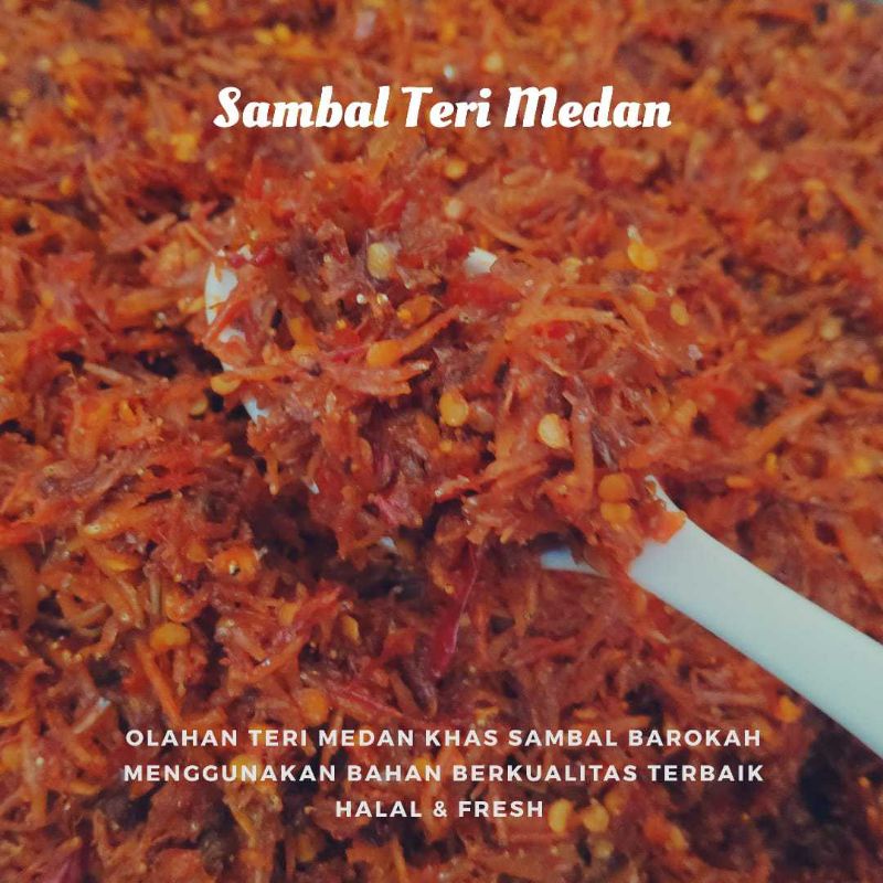 

Sambal Teri Medan / Sambal Barokah / Best Seller / Sambal Rumahan Terlaris