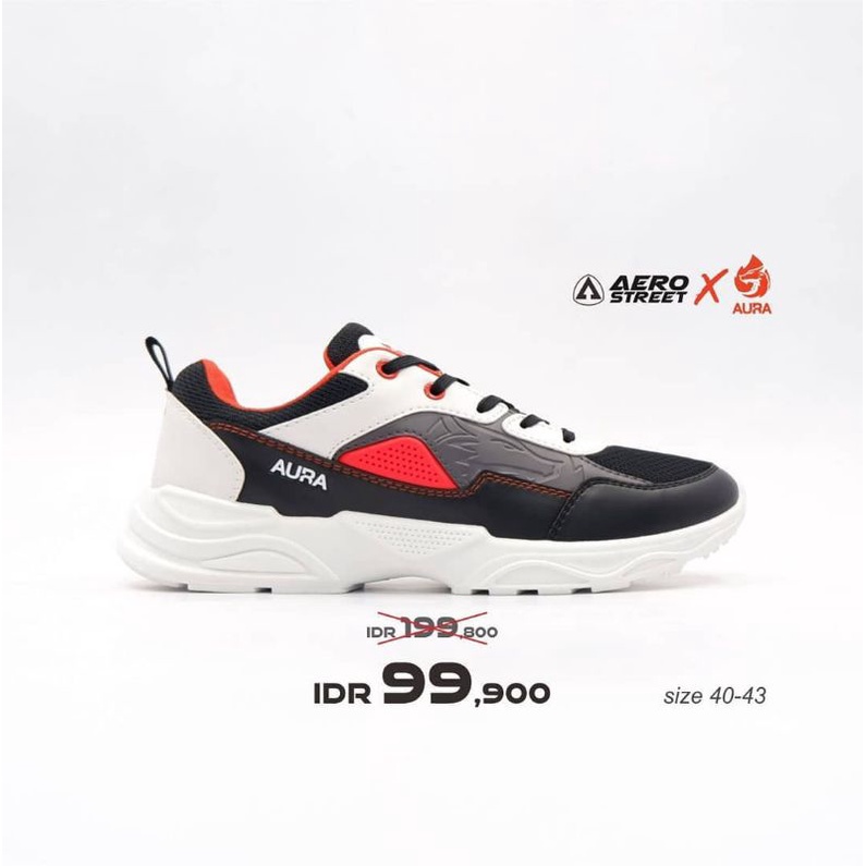 Aerostreet X aura e-sport ukuran 42