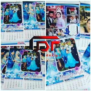 Kalender Dinding 2022 Custom Free Design DESAIN BEBAS sesuka hati TANPA