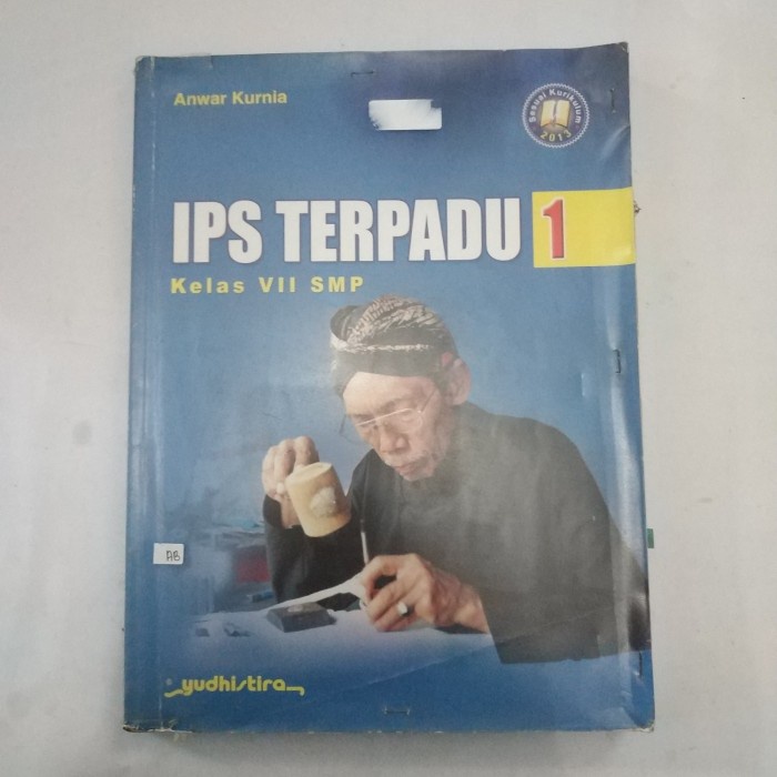 BUKU IPS TERPADU KELAS 7 SMP K13 YUDHISTIRA
