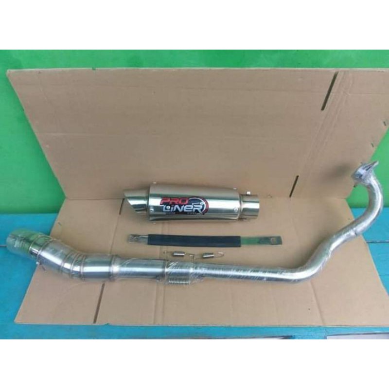 KNALPOT RACING PROLINER MOTOR YAMAHA MX KING 150CC