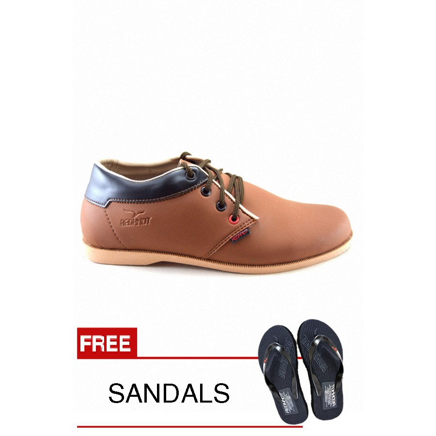 

Redknot - Sneakers Nath Tan + Bonus Sandal Senilai Rp.25.000,00