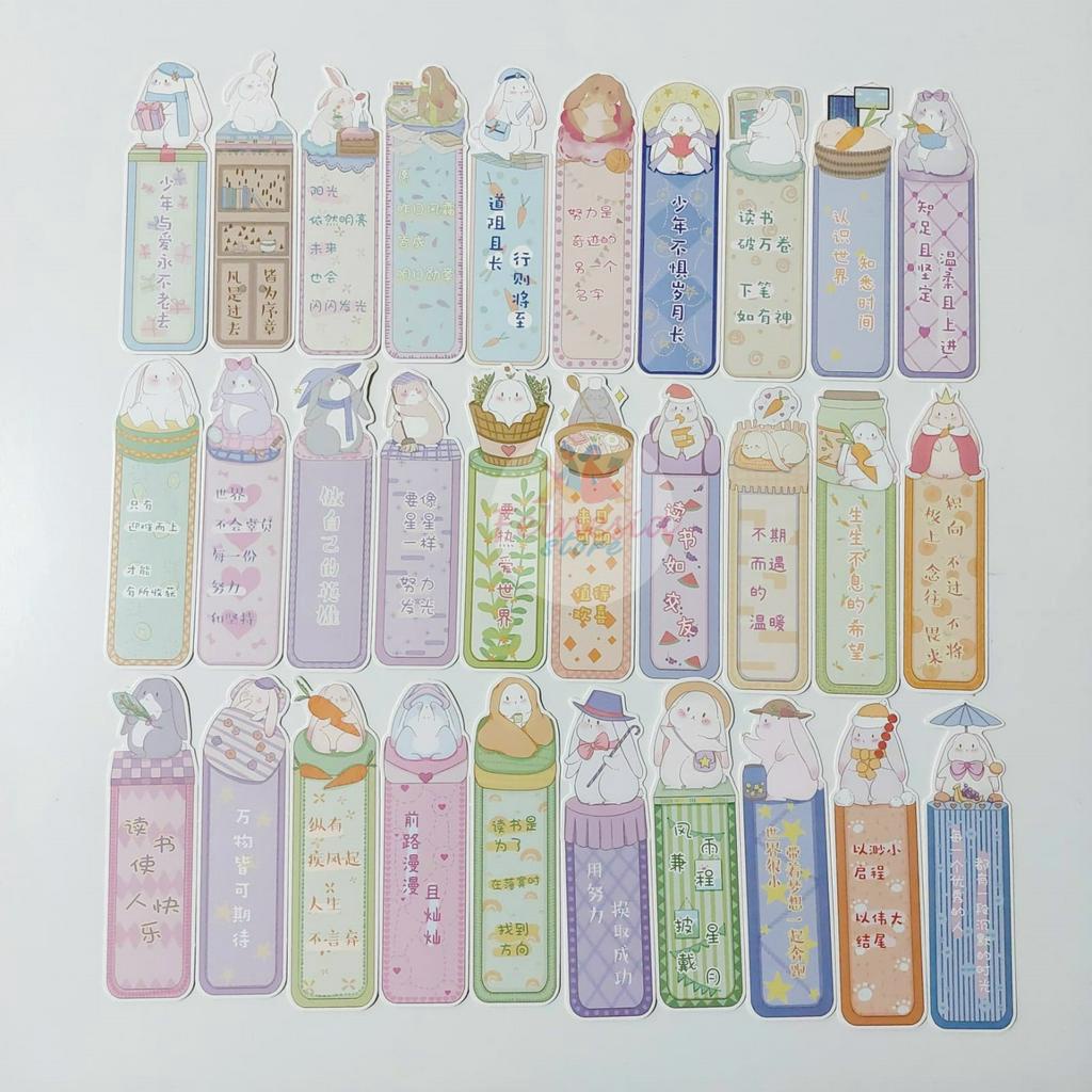 

Pembatas Buku / Bookmark Motif Kelinci Lucu 2