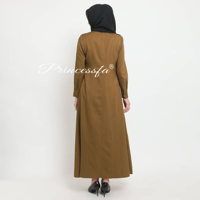 seragam princessfa / gamis pemda / gamis princessfa / gamis khaki / gamis pns / gamis pns pdh