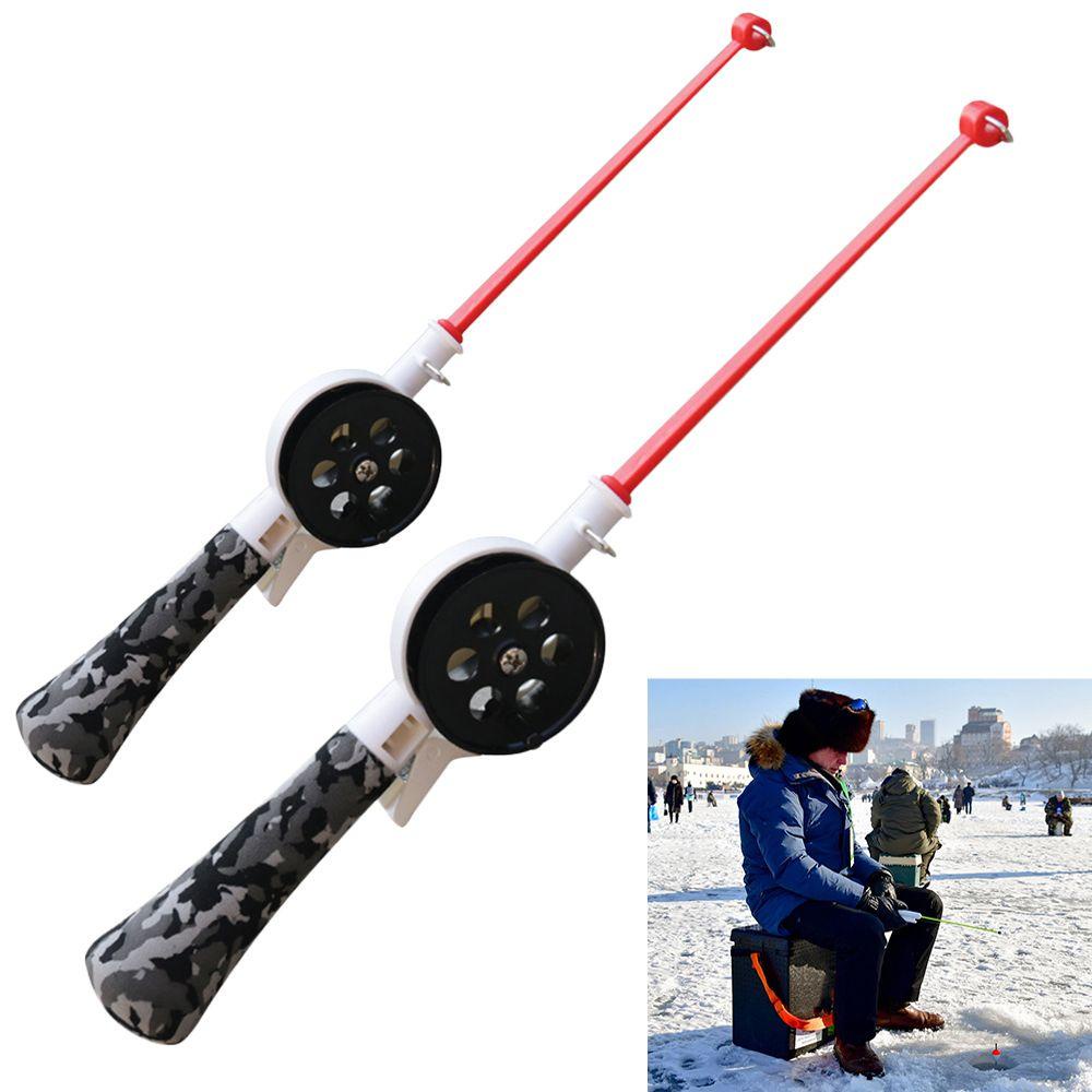 Ice Joran Pancing Crab Travel Alat Pancing Portable