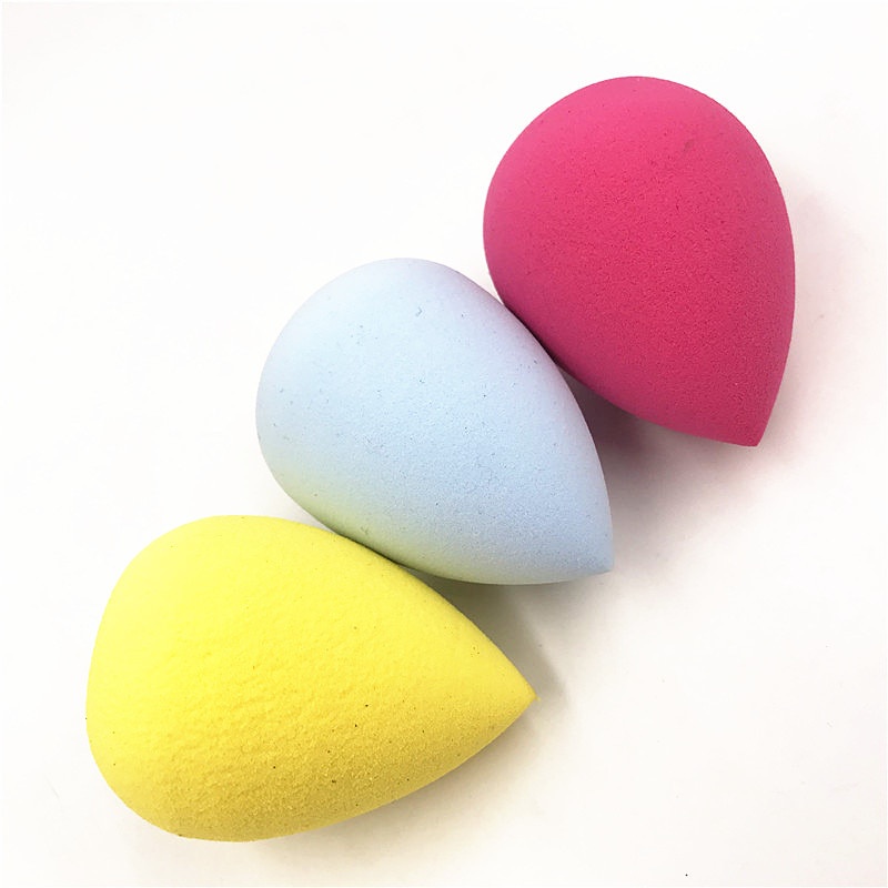 Beauty Sponge Blender Teardrop / Make Up Tools / Spons Blender/ Spons Foundation Pembersih Waterdrop Makeup Blender Sponge Cosmetic Puff Super Soft Facial Flawless Powder Cream Cosmetic Puff Foundation Make Up