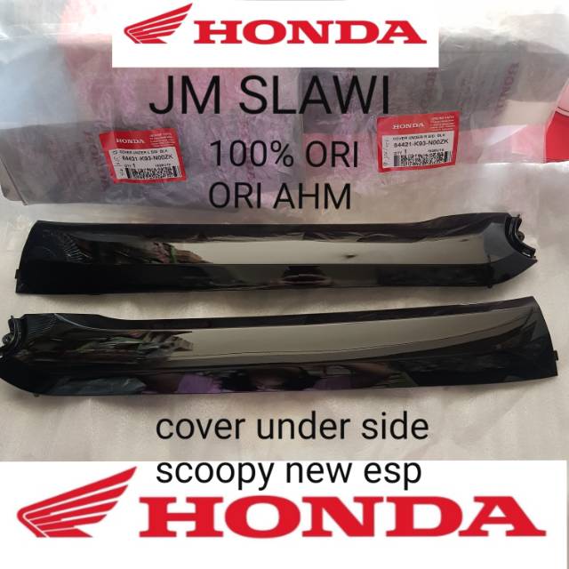 cover under side new kiri kanan ready scoopy f1 esp scoopy f1 esp 2017 -2109 harga sebelah ori ahm