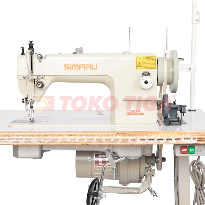 SIMARU SM-0303 MESIN JAHIT TERPAL JOK KULIT WALKING FOOT JARUM 1