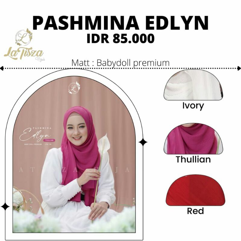 HIJAB PASHMINA EDLYN LATISZA