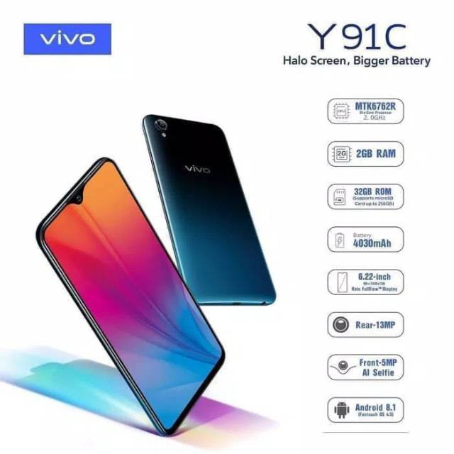 Vivo Y91c 2 32 Shopee Indonesia