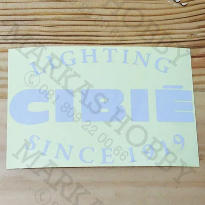 Stiker / Sticker CIBIE LIGHTING