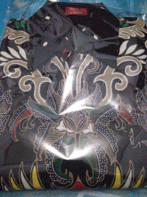 Batik Solo Hanangkara Mewah Kemeja Pria Katun Halus Sragenan Full Furing