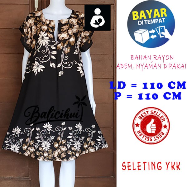 BALICIHUI DASTER PAYUNG BUSUI Bali BELI 2 FREE 1 Daster Busui Bali Jumbo Dress Payung