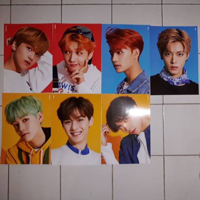 NCT SG 2019 A4 poster accordion calendar season greeting