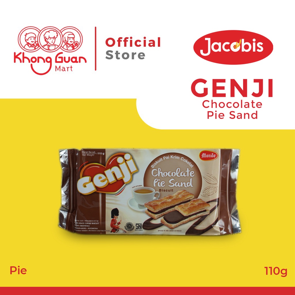 

MONDE Genji Pie Sand Chocolate Pack 110 Gram