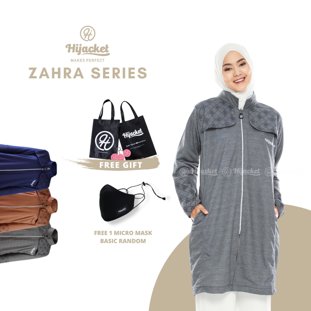 Hijacket Zahra Muslimah / Jaket Hijaber Muslimah