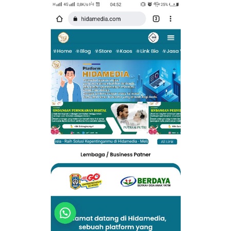 Jasa Pembuatan Website Blog - Full Responsive