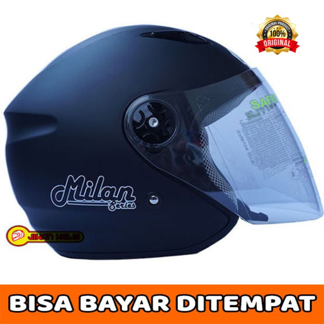 HELM / BMC / HELM BMC / HELM BMC MILAN BLACK DOFF TERMURAH