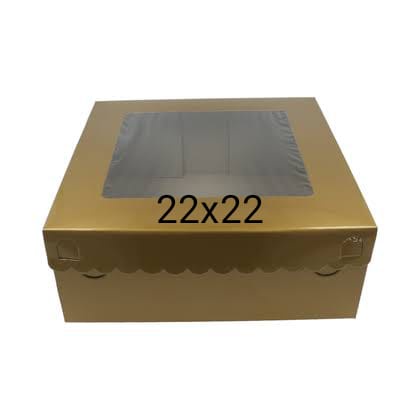 

Kardus Kue/Nasi warna Gold ukuran 22x22 per lembar