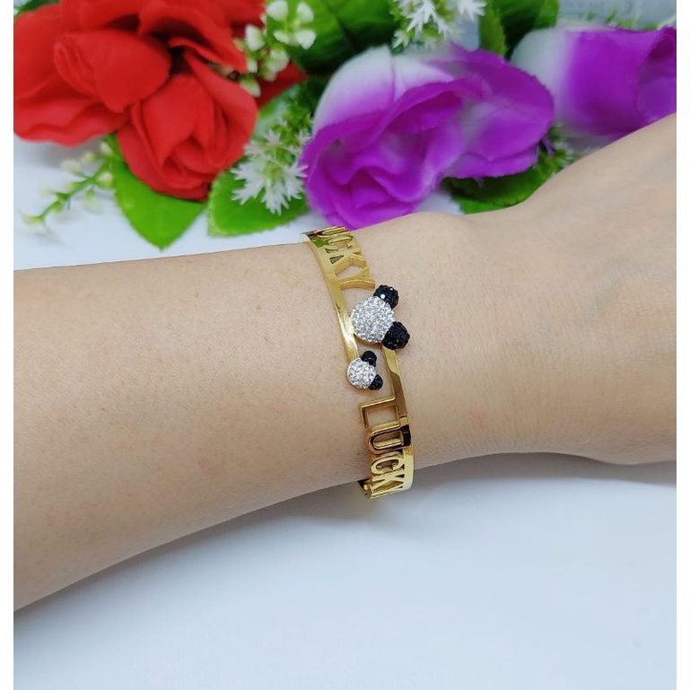 Gelang Titanium Lucky Permata 1057
