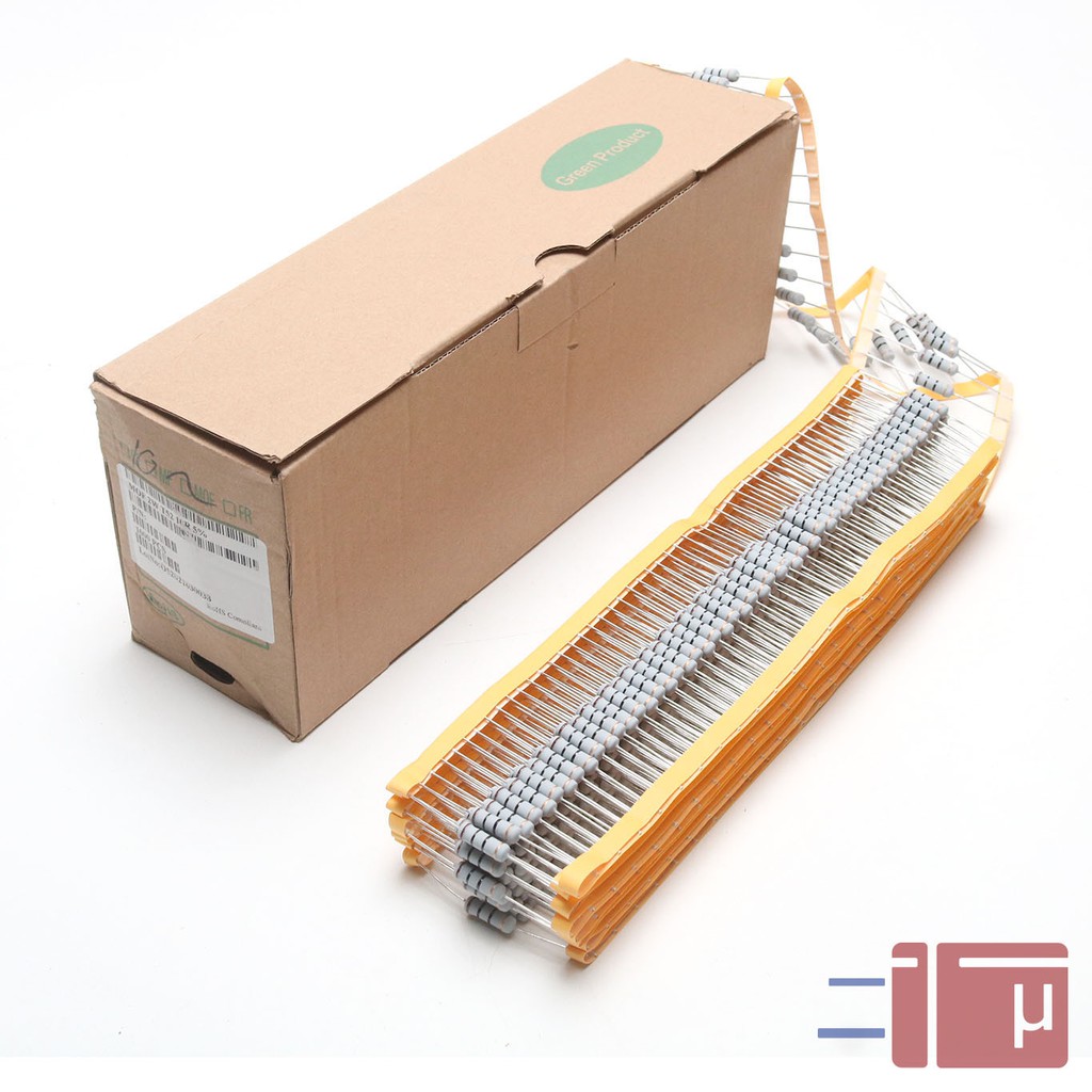 Resistor 10R 2W Metal Oxide 5% Taiwan Kaki Tembaga