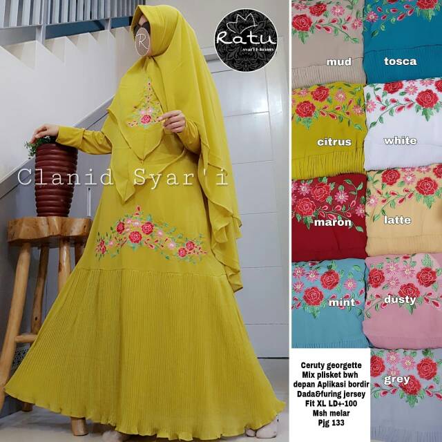 CLANID GAMIS SYARI MURAH SOLO